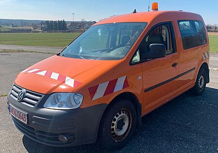 VW Caddy Volkswagen Kasten EcoFuel*AHK*SR+WR*DACHKLAPPE*