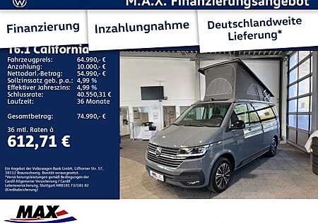 VW T6 California Volkswagen T6.1 California Beach 2.0 TDI DSG Standh*AHK*Nav