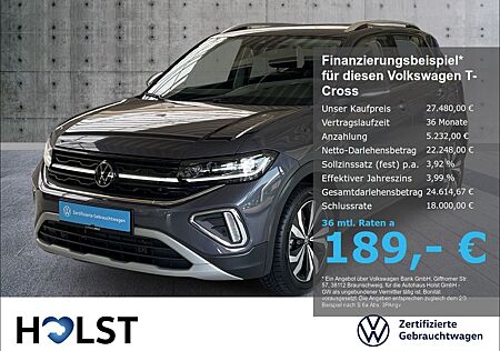 VW T-Cross Volkswagen 1.0TSI DSG Style IQ.DRIVE GJR RüFaKa ACC