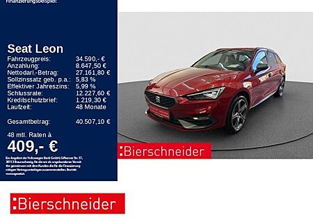 Seat Leon gebraucht kaufen Seat Leon Sportstourer 1.5 eTSI DSG FR PLUS AHK BEATS