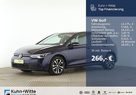 VW Golf Volkswagen VIII 2.0 TDI United *ACC*LED*RFK*Navi*Stand