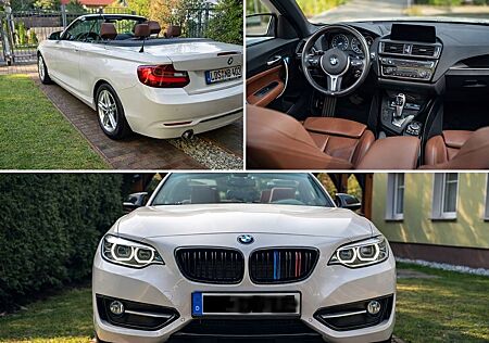 BMW 218i Cabrio Sport Line AHK 1A Zustand