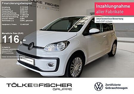 VW Up Volkswagen ! 1.0 SHZ W-Paket PDC KAM