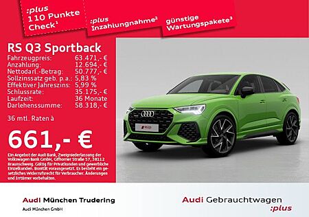 Audi RS Q3 Sportback 2.5 TFSI qu. S tronic MMII+