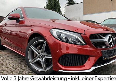 Mercedes-Benz C 200 C200 COUPE *AMG* NAVI-AUTOMA-LEDER-2HD-