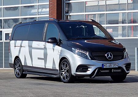 Mercedes-Benz V 300 300D AMG Extra lang - 8 seats - Leather -