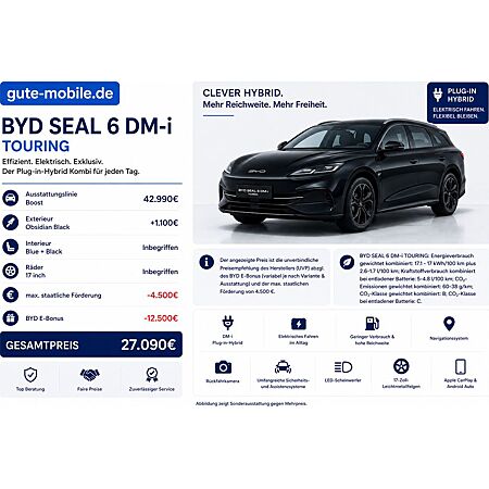 BYD Seal 6 leasen