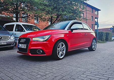 Audi A1 1.4 122ps S-line S-Tronic,Schibedach ,T.Leder