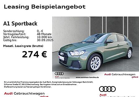 Audi A1 Sportback 25 TFSI Adv. S tronic *Virt.C*PDC*