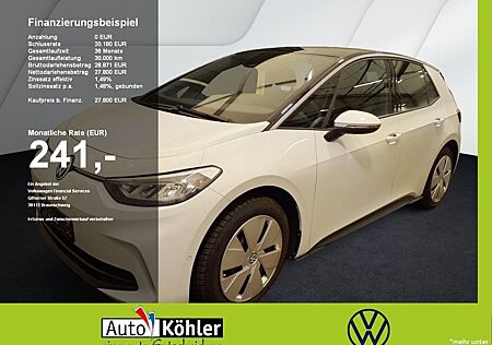 VW ID.3 Volkswagen Pro CarPlay+CCS+ACC+LED+Navi+PDC+Kamera