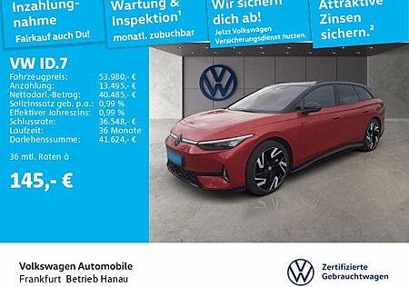 VW ID.7 Volkswagen Tourer GTX Navi AHK Panoramadach Sprachassi