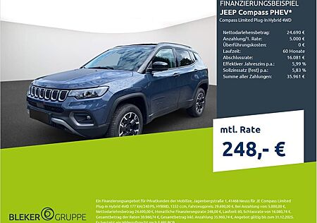 Jeep Compass Limited Plug-In Hybrid 4WD