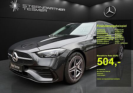 Mercedes-Benz C 300 d T AMG+PANO+AHK+KAMERA+MBUX+AMBIENTE