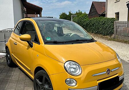Fiat 500 Gelb