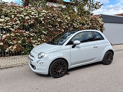 Fiat 500 Collezione Edit.Pano-Glasd Cortina Grau