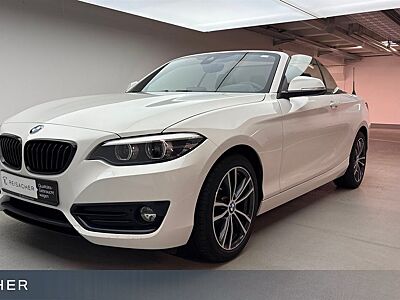 BMW 220i A Cabrio SportLine,Navi,PDC,Sitzhz,1.Hand