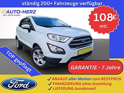 Ford EcoSport Klima+PDC+Sitz&Lenk&Frontscheibenheizng