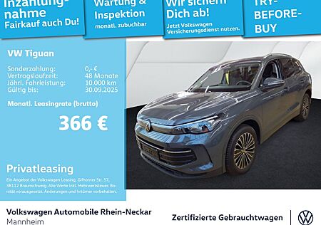 VW Tiguan Volkswagen 1.5 eTSI Life DSG AHK Navi Kamera uvm