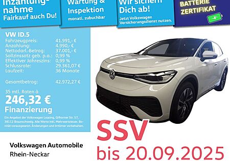 VW ID.5 Volkswagen Pro 210kW GAR2030 Navi Pano Wärmepumpe uvm