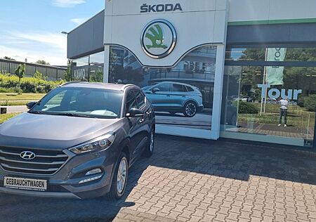 Hyundai Tucson blue Passion 2WD, AHK, NAVI, Kamera