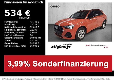 Audi Q3 S-line 45 TFSIe ACC+AHK+LED+NAVI+VC