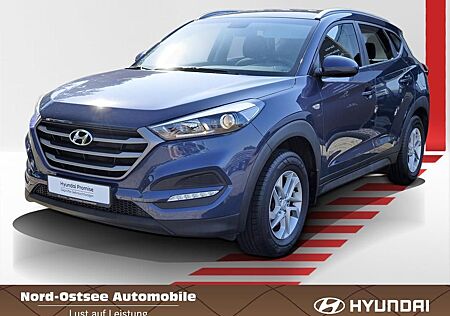 Hyundai Tucson blue Classic 2WD Bluetooth Klima