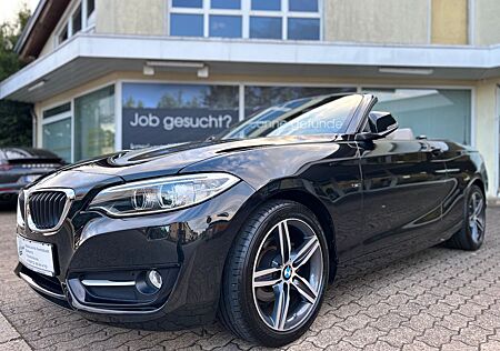 BMW 218 2 Cabrio i Bi-Xenon Navi Leder Alu Pdc Euro6