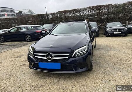 Mercedes-Benz C 200 d T Aut. AHK+LEDER+KAMERA+PANO+SD+HEAD-UP