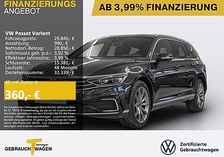 VW Passat Variant Volkswagen 1.4 eHybrid GTE IQ.LIGHT ST.HEIZ