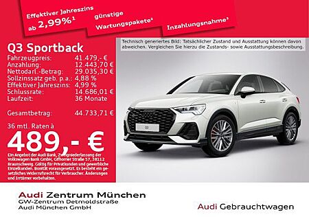 Audi Q3 Sportback 45 TFSI qu. S tronic 2x S line Virt