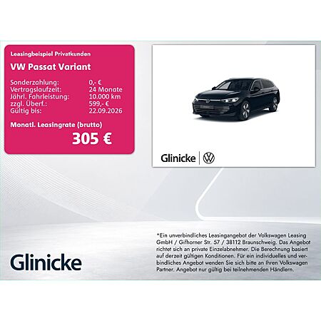 VW Passat Variant leasen