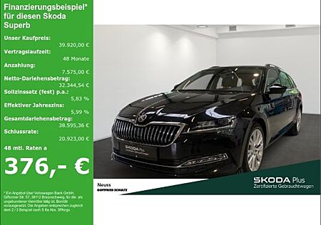 Skoda Superb Combi PREMIUM EDITION TDI DSG NAVI LED SI