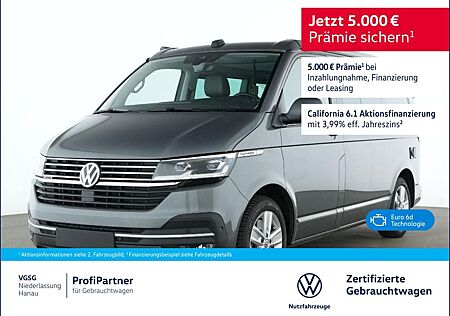 VW T6 California Volkswagen T6.1 California Ocean DCC AHK Sitzhzg. 3 J. Navi