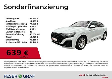 Audi Q8 50 TDI quattro B&O/Pano/4xSHZ/HD-Matrix/AHK/H