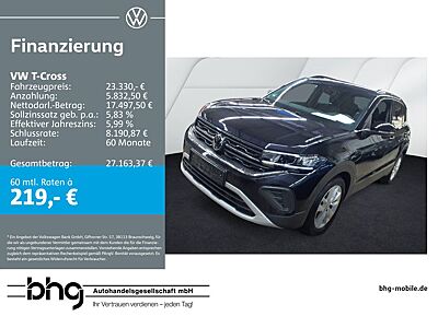 Volkswagen T-Cross Life 1,0 TSI OPF DSG *AHK*NAVI*APP-CONNE