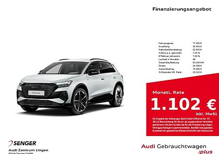 Audi Q4 e-tron quattro edition S line Paket Matrix