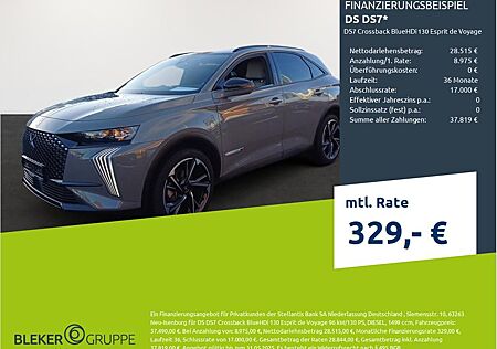 DS Automobiles DS7 Crossback BlueHDi 130 Esprit de Voyage