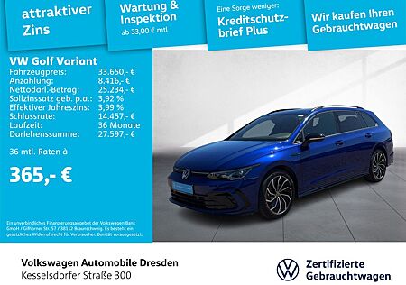 VW Golf Volkswagen VIII Variant 1.5 TSI R-Line AHZV Navi LED K