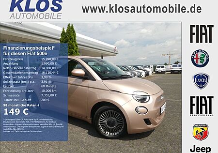 Fiat 500E ICON 42kWh 118PS NAVI KAMERA CARPLAY KLIMAA