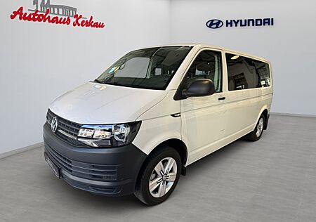 VW T6 Transporter Volkswagen T6 DSG Lang +9Sitzer+AHK+Standh.+WR+Navi+Trittst