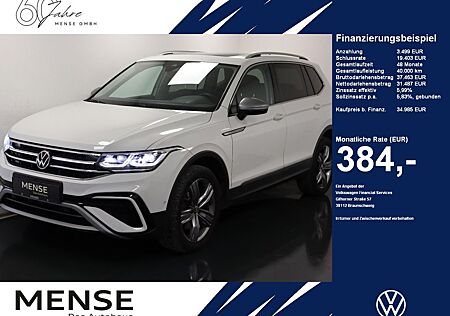 VW Tiguan Allspace Volkswagen 2.0 TDI 4 Motion DSG Elegance