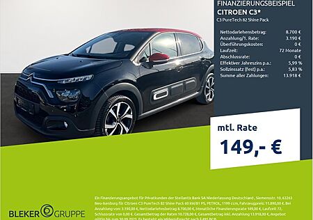 Citroën C3 PureTech 82 Shine Pack