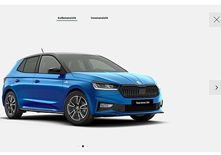 Skoda Fabia 1.0l TSI Monte Carlo 116 PS FSH ACC RFK SH