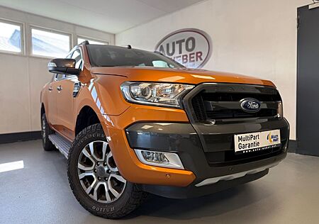 Ford Ranger WILDTRAK 3.2 TDCI DOKA LEDER*NAVI*AHK*4x4