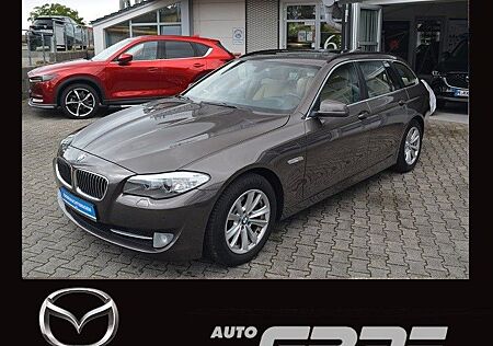 BMW 520 d Touring Leder beige Navi Xenon Pano AHK