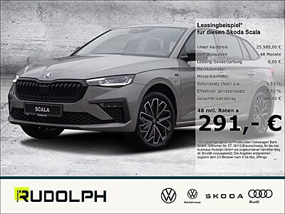 Skoda Scala 1.0 TSI DSG Tour KAMERA +NAVI+LED+SOFORT