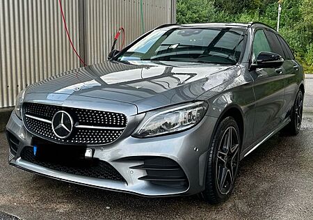 Mercedes-Benz C 220 d T AMG, AHK, 360°, Multibeam, 8fach
