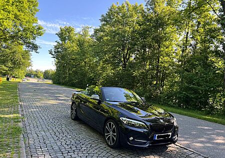 BMW 220i Cabrio aus 2. Besitz | Scheckheftgepflegt