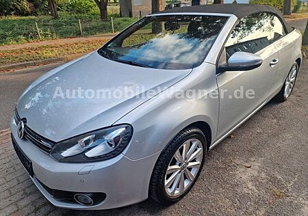 VW Golf Volkswagen VI Cabriolet Exclusive;Leder; AHK;