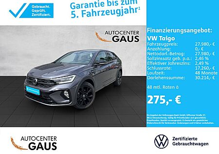 VW Taigo Volkswagen R-Line 1.0 TSI AHK*Navi*Pano